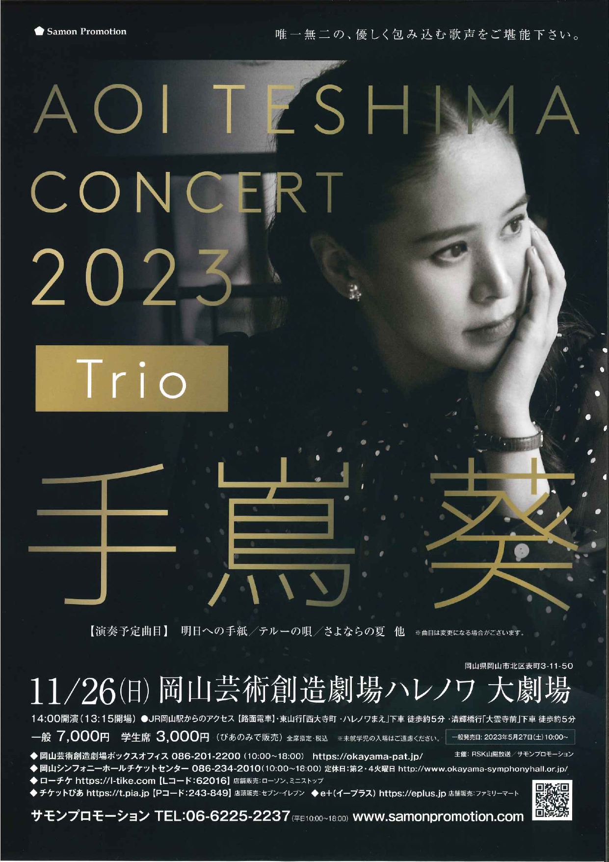 手嶌葵 Concert 2023 ~Trio~