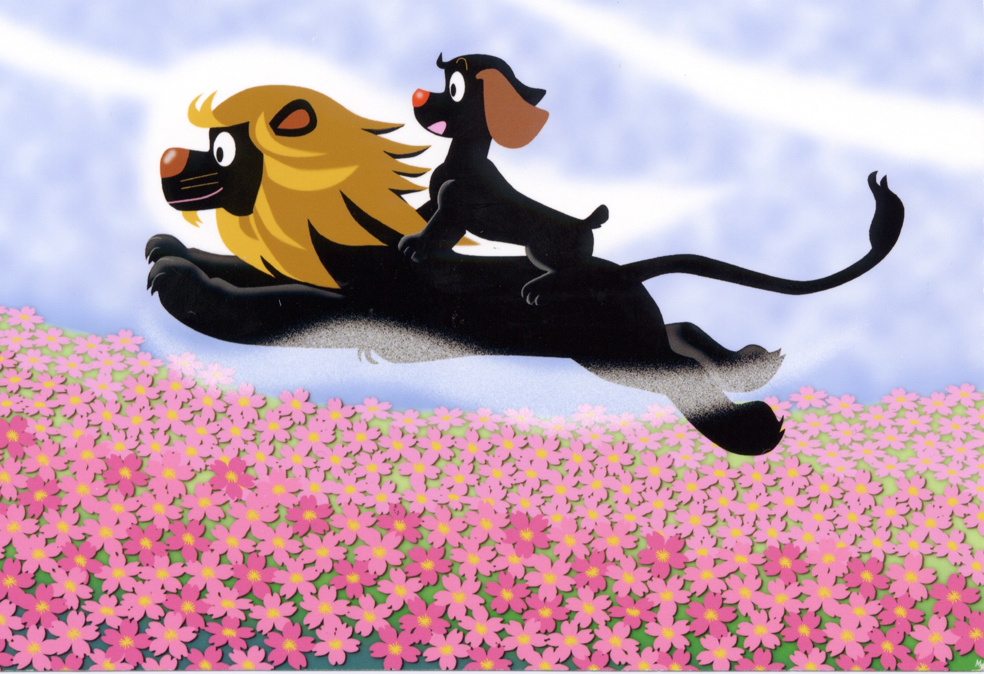 角笛シルエット劇場