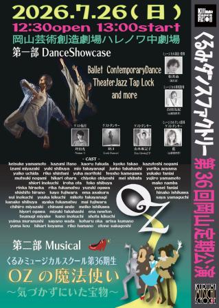 くるみダンスファクトリー第３６回岡山定期公演